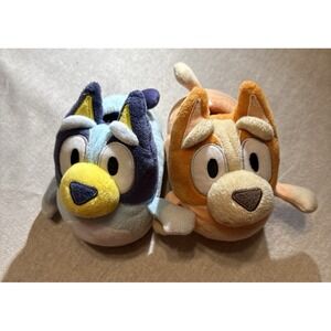 Bluey Bingo Plush Beanbag Clip On Backpack Stuffed Animal Toy 2‎ Piece